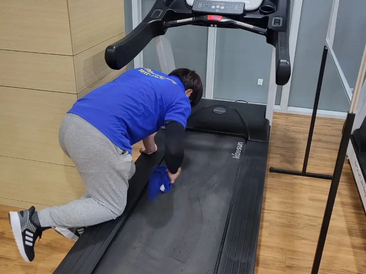 나주시 동수동 피트니스 라커 검사실 위생청소 사례 - 행진크린