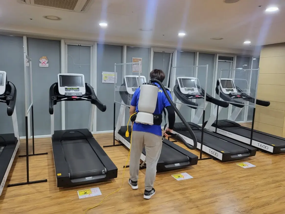 나주시 영산동 헬스장 탕비실 직원 휴게공간 위생청소 사례 - 행진크린