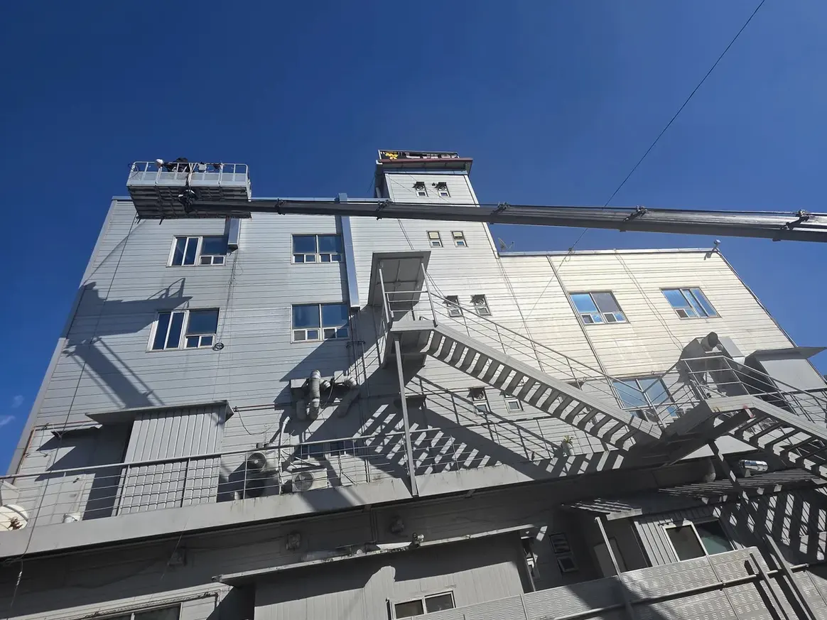 신안군 하의면 건물 화장실 세면대 살균 위생청소 사례 - 행진크린